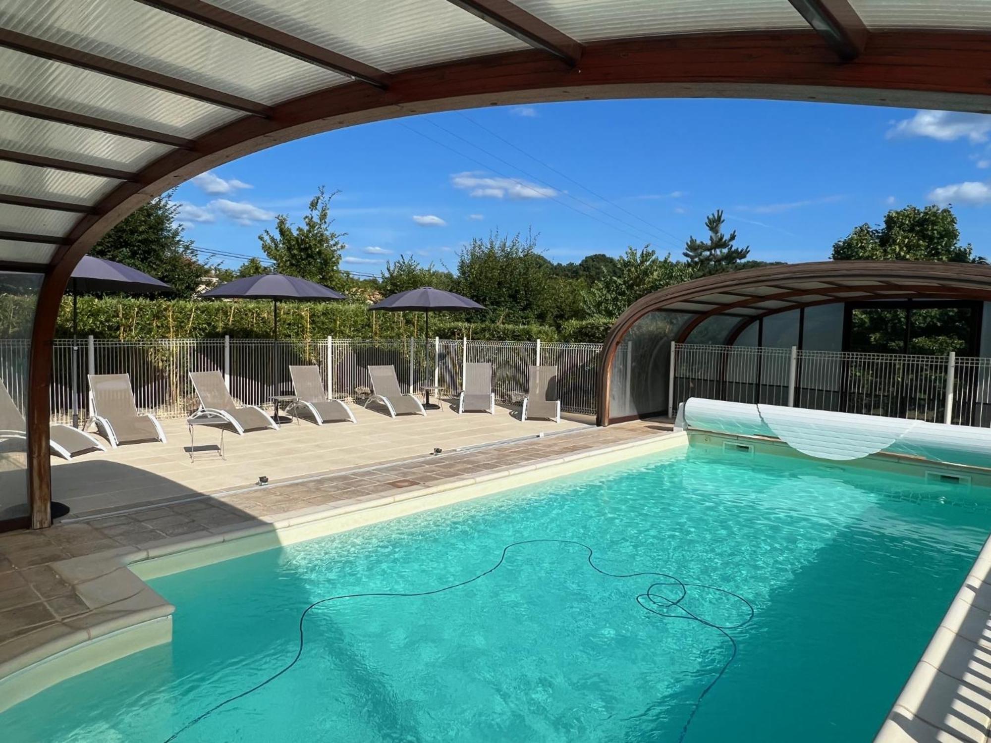 Maison Hyacinthe Of Tournesol Geniet In Luxe Castelnaud-la-Chapelle Esterno foto